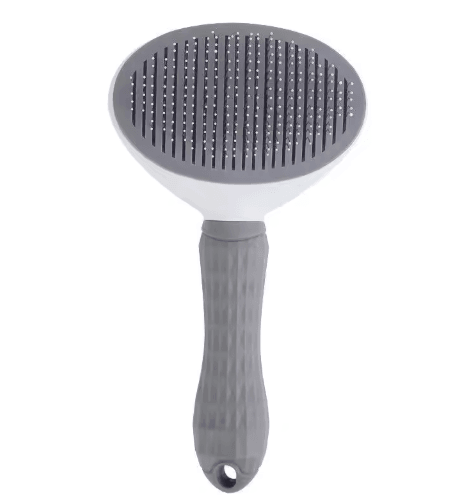 FurEase Self-Cleaning Pet Grooming Brush for Dogs & Cats