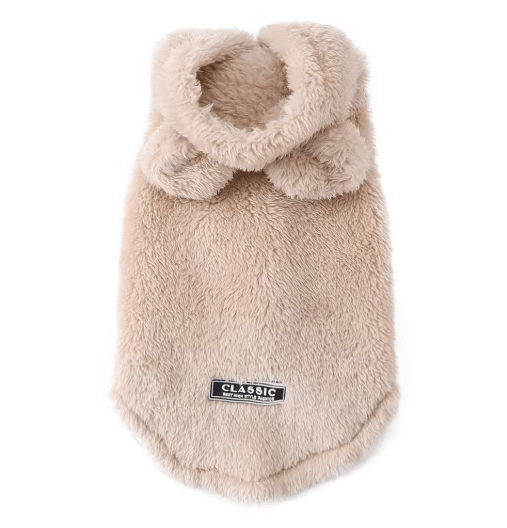 Cozy Fleece Pet Hoodie Sweater for Cats and Small Dogs