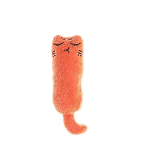 Cute Thumb Catnip Plush Toy – Interactive Chew & Cuddle Pillow for Cats