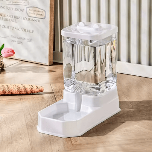 FreshFlow 4L Automatic Pet Feeder & Waterer Set Gravity Food and Water Dispenser for Cats & Dogs