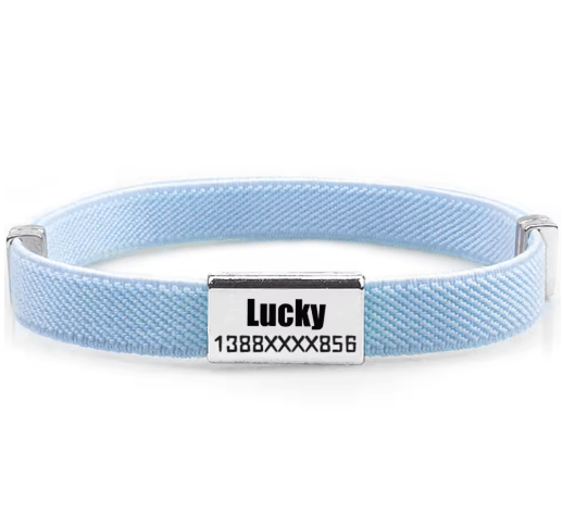 PawID Personalized Breakaway Pet Collar – Custom Name Collar with Metal ID Tag for Cats & Small Dogs