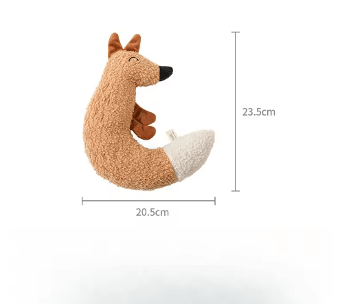 Interactive Plush Squeaky Chew Toy for Cats & Dogs