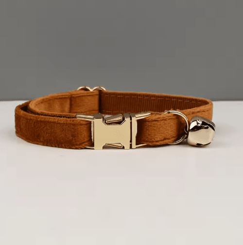 Personalized Adjustable Cat Collar with Bowknot Custom Engraved Pet Collar