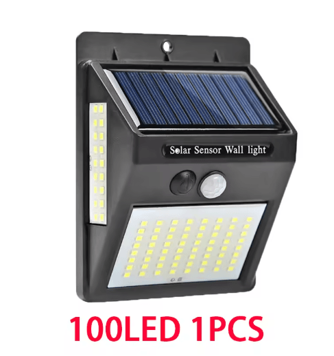 180 COB Solar Motion Sensor Wall Light – Waterproof Outdoor Spotlight for Garden, Patio & Security