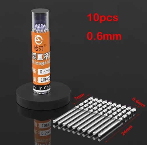 High Speed Steel Straight Shank Twist Drill Bit – Precision Metal Hole Cutter for DIY & Professional Use