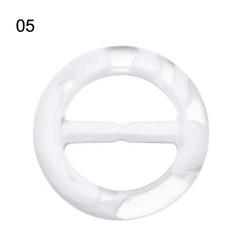 Pearl Silk Scarf Ring Buckle – Decorative Shirt Cinch Ring for Scarves & Clothing