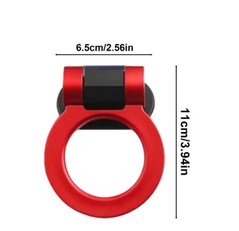 Universal Front & Rear Tow Hook – Heavy-Duty Bumper Towing Hook for Cars