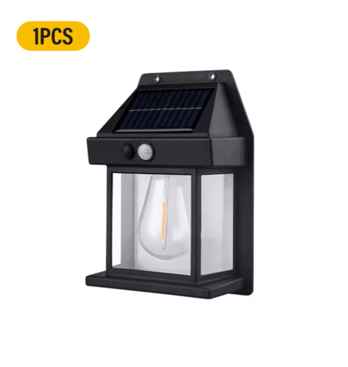 Solar Motion Sensor Wall Light – IP65 Waterproof LED Outdoor Security Lamp
