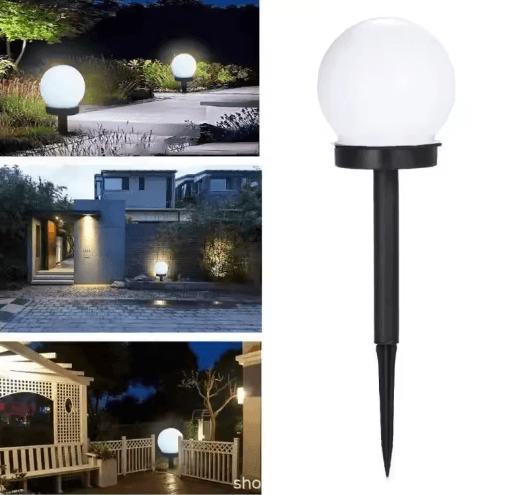 Solar LED Garden Lights – Waterproof Outdoor Globe Lights for Lawn, Yard & Pathway 1 to 9 Pack