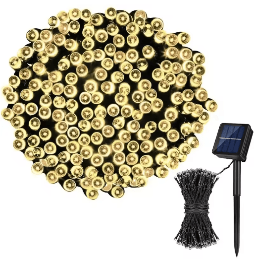 LED Solar Star String Lights – Waterproof Outdoor Fairy Lights for Camping, Garden & Holiday Decor
