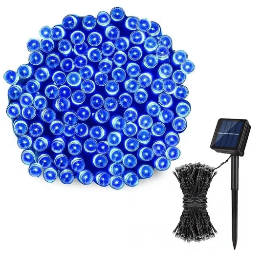 Solar String Lights Waterproof LED Fairy Lights for Christmas, Garden & Outdoor Decor