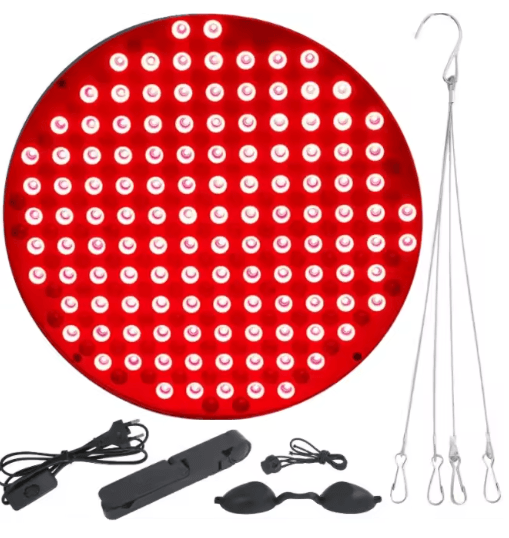 Red Light Therapy Lamp with Stand – 660nm & 850nm Near Infrared LED Light Panel