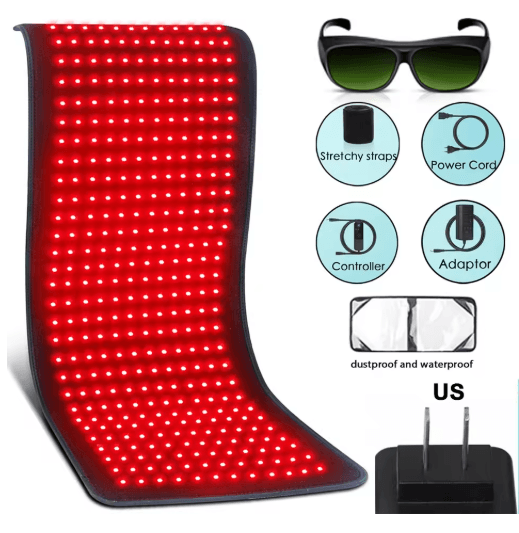 Red Light Therapy Heating Pad – Infrared LED Heating Cushion for Comfortable Body Care