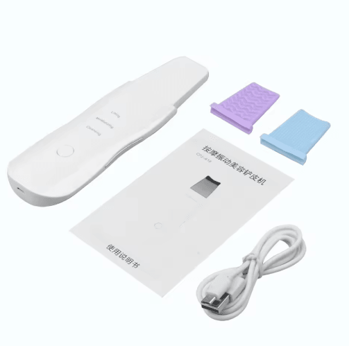 Deep Vibration Facial Skin Scrubber – Face Cleansing Spatula & Blackhead Removal Tool