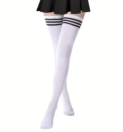 Womens Over-the-Knee Socks – Soft Thigh High Stockings for Everyday Wear 1 Pair