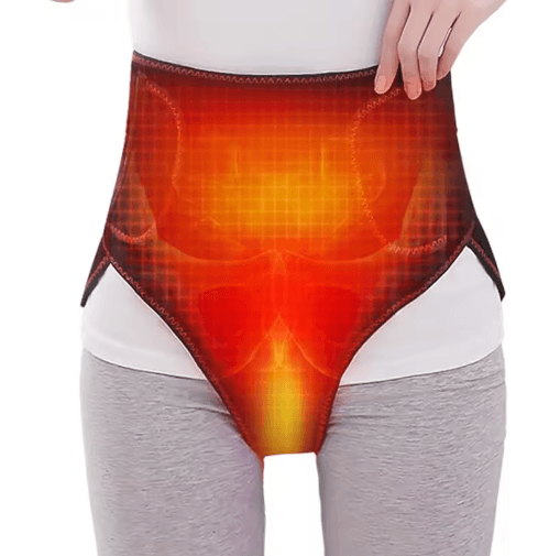 Upgraded Menstrual Heating Pad with Vibration – Electric Heated Abdominal Wrap for Period Comfort