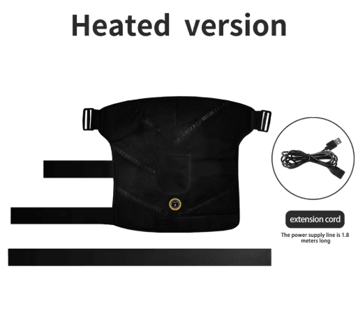 Electric Heated Shoulder Brace Massager – Adjustable Heating Pad with 3 Temperature Levels for Left & Right Shoulder