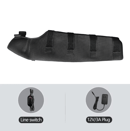 Long Electric Heated Arm Wrap with Vibration – Full Arm Heating Pad for Shoulder, Elbow, Wrist & Hand Comfort