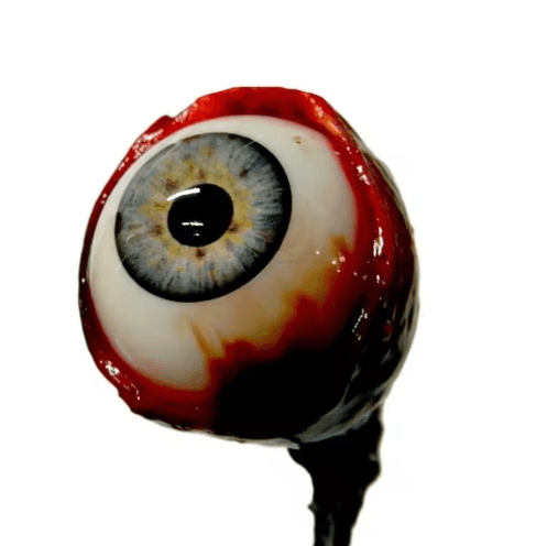 Bloody Artificial Eyeballs – Scary Halloween Horror Props for Haunted House & Party Decor