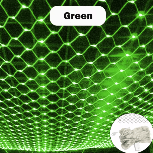LED Net Mesh Fairy Lights – Large Outdoor Garden & Wedding String Lighting