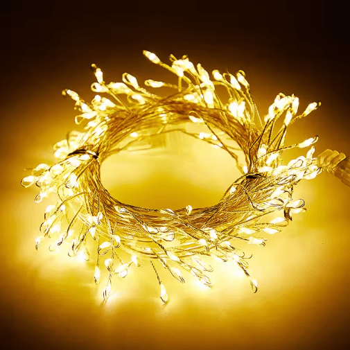 3M/6M/9M USB LED Firecracker Lights – Remote Fairy Garland String Lights