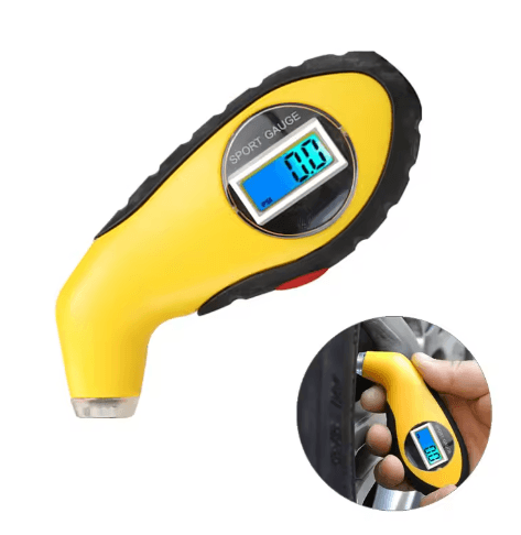 Digital Tire Pressure Gauge – LCD PSI Tester for Car Bike & Truck