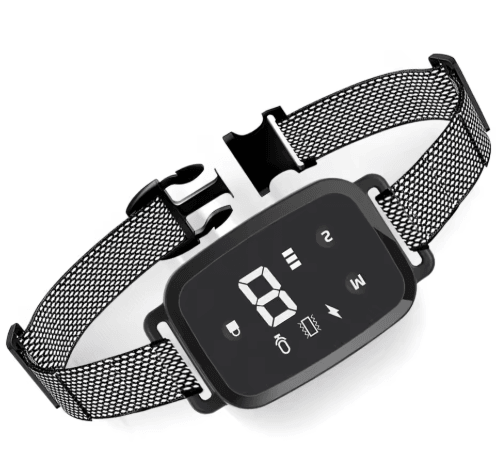 Automatic Dog Training Collar – 4-Mode Bark Stopper with HD Digital Display