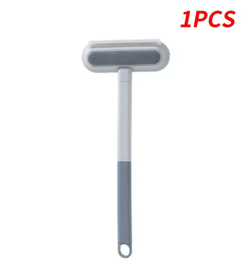 Long Handle Pet Hair Remover Brush – Reusable Lint Cleaner for Clothes & Carpet
