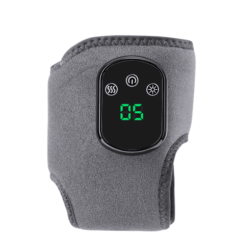 Electric Heated Foot & Ankle Massager – Vibration Hot Compress Wrap
