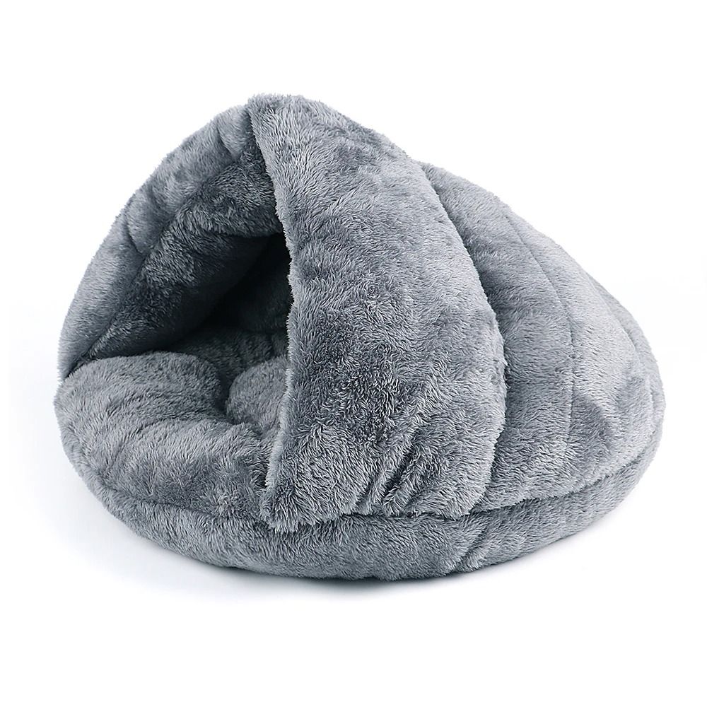 Warm Fleece Pet Bed Cozy Nest for Cats and Small Dogs