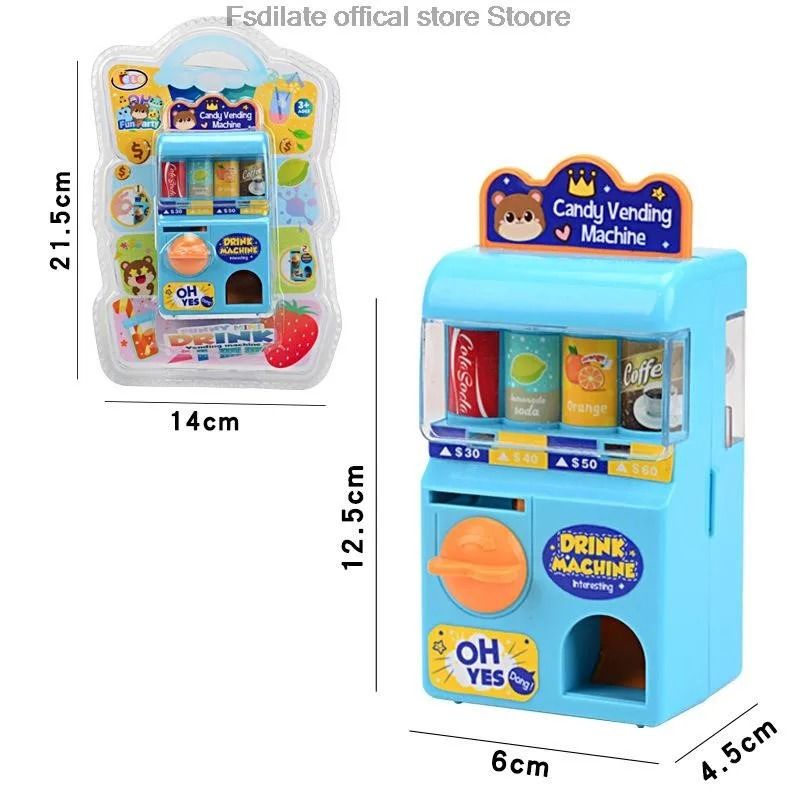 Mini Lottery Machine Toy Manual Shake Puzzle Game for Kids