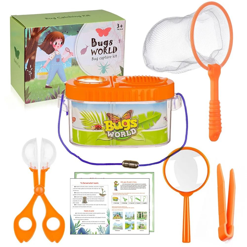 Kids Bug Catcher Kit Nature Exploration Toy Educational Outdoor Science Set
