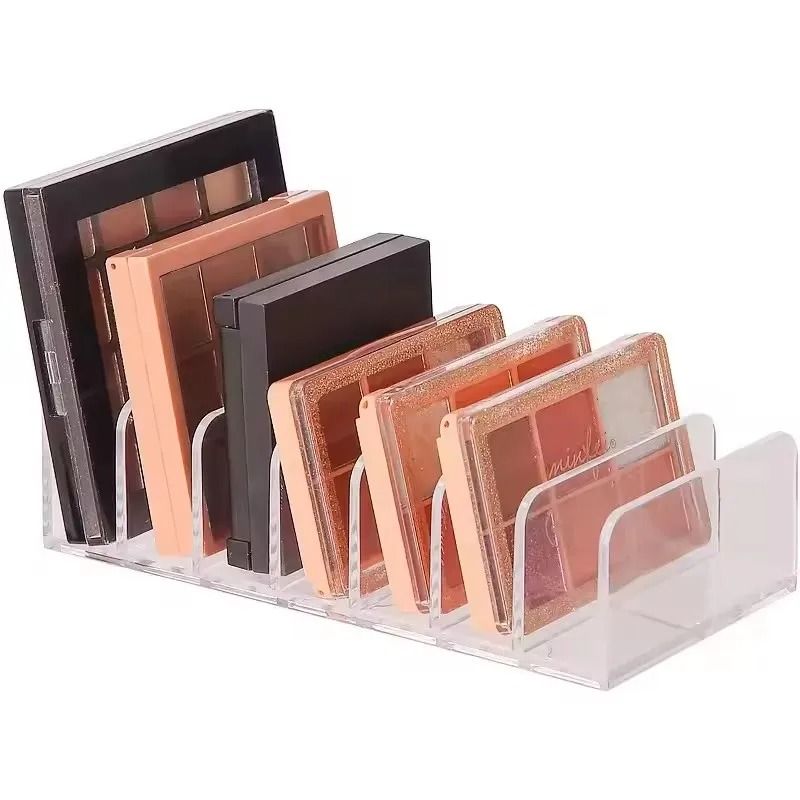 Acrylic Photocard Storage Box Transparent Display Organizer with Compartments