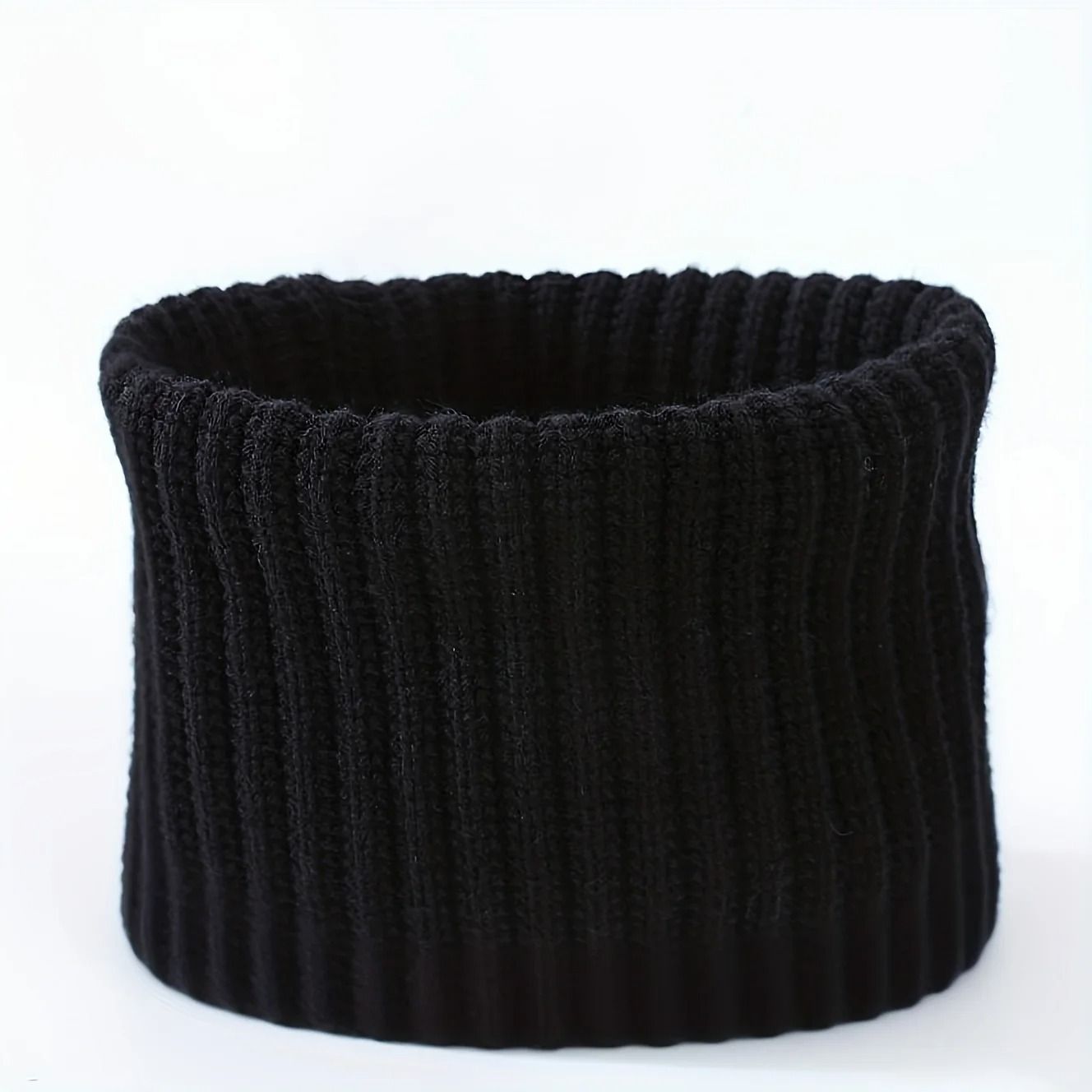 Winter Neck Warmer Scarf Thick Elastic Convertible Neck Gaiter