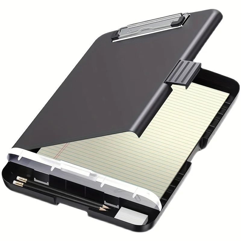 A4 Waterproof File Box Desktop Document Holder with Writing Board