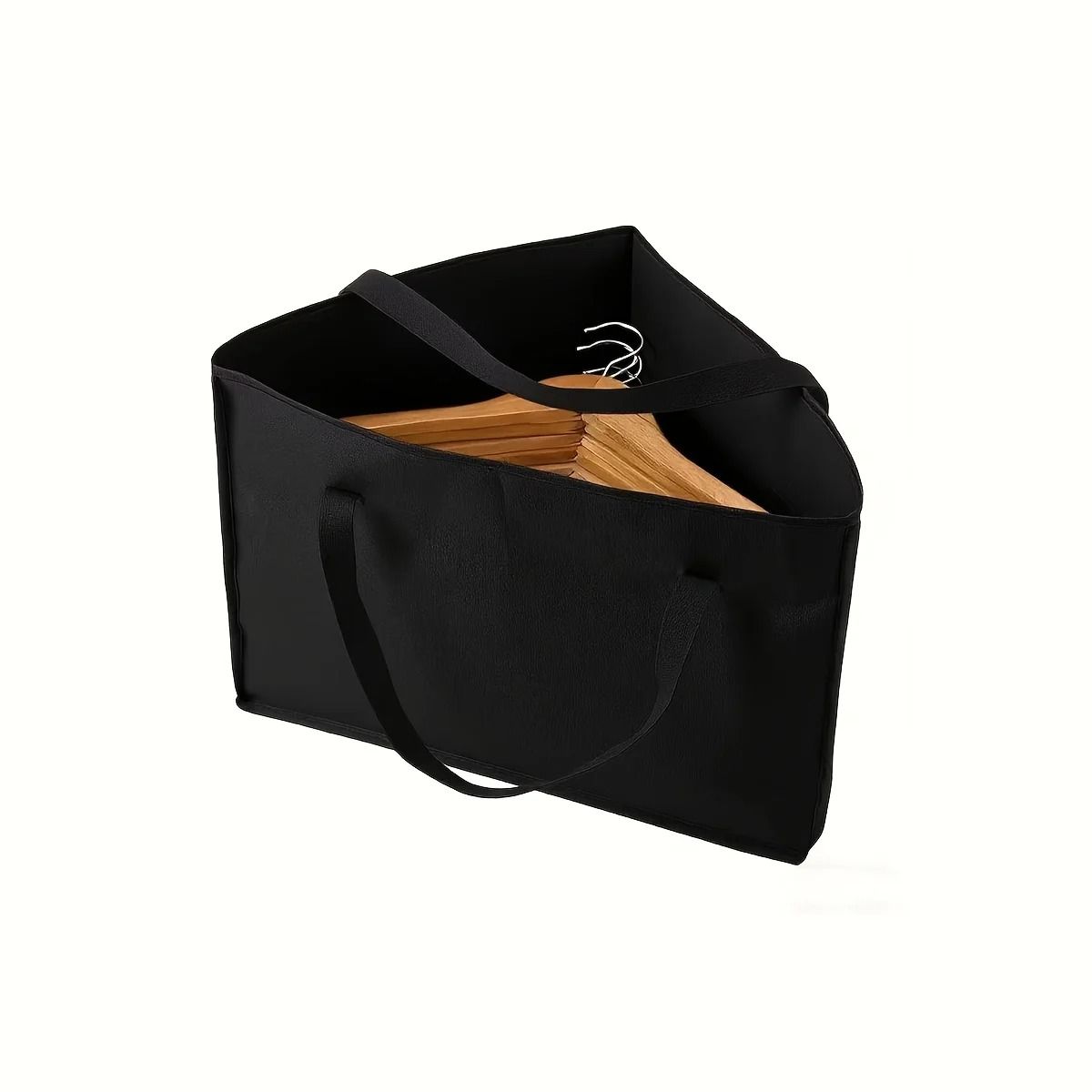 Triangular Storage Bag with Handles Portable Hanging Organizer for Travel and Home