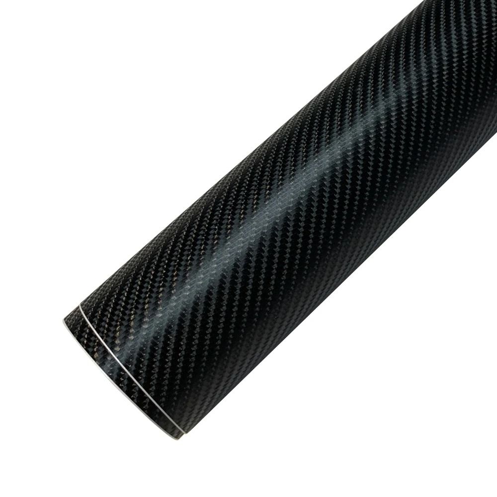 Carbon Fiber Vinyl Wrap Sticker Self Adhesive Waterproof Car Protection Film