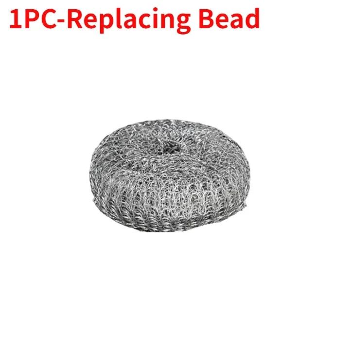 Stainless Steel Pot Brush Heavy Duty Metal Scrubber with Handle