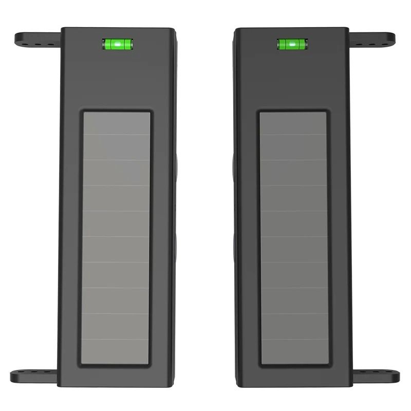 HTZSAFE Solar Driveway Alarm Wireless Beam Sensor Home Security Alert System
