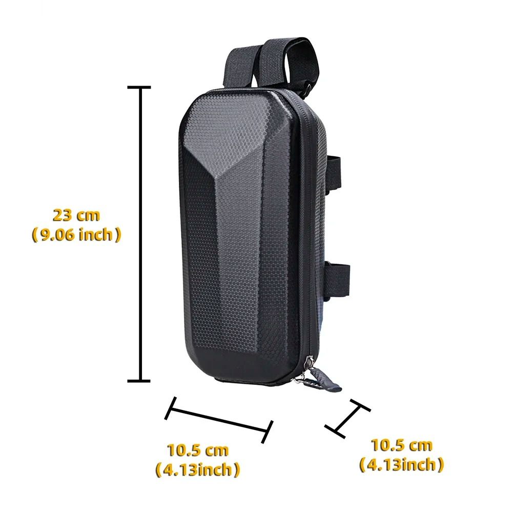 Electric Scooter Front Storage Bag EVA Hard Shell Waterproof Carry Case