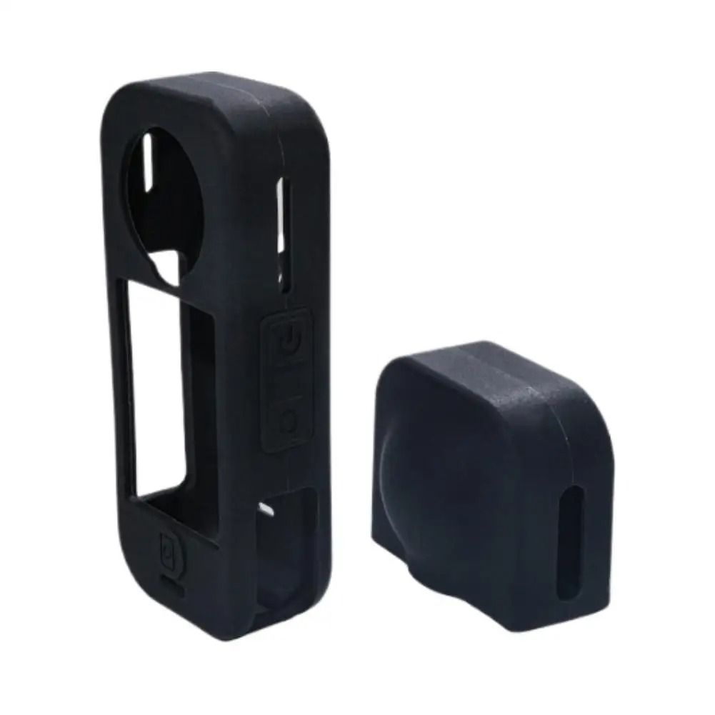 Silicone Protective Case with Lens Cover for Insta360 X4 Air Action Camera