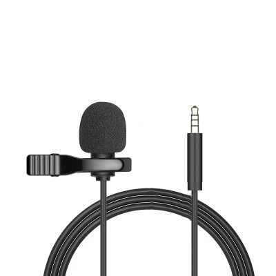 Clip On USB Condenser Lavalier Microphone with Type C and 3.5mm Jack