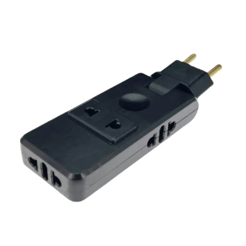 Extension Plug Inverted 4 in 1 EU Plug Adapter 180 Degree Rotating Wall Outlet Exten | Inspire ...