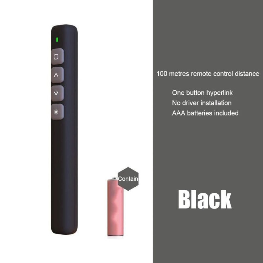 Wireless presentation remote 2.4G USB Slide Clicker with Pointer for PowerPoint