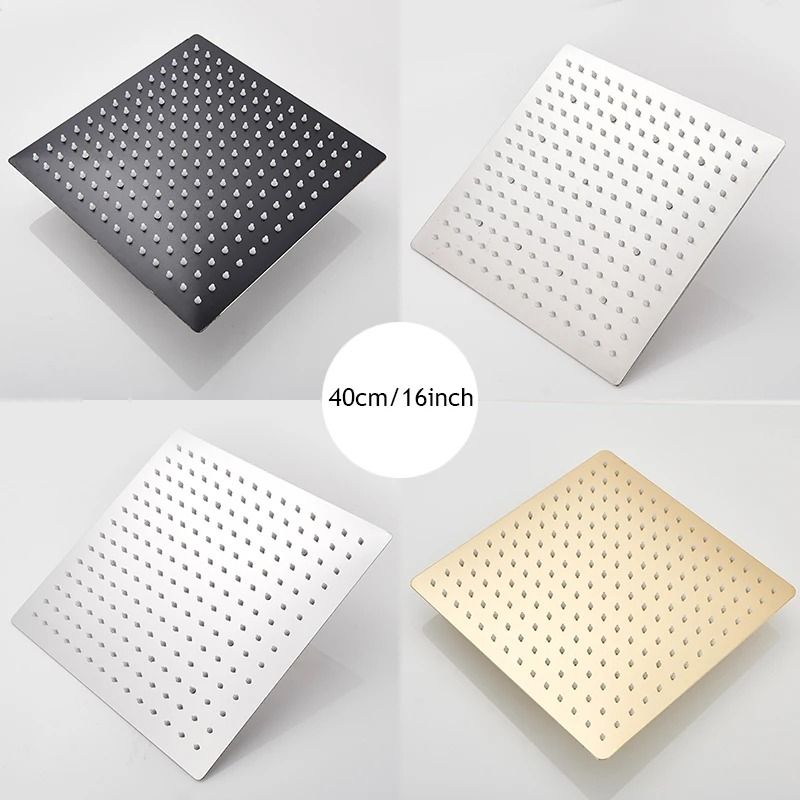 16 Inch rainfall shower head Ultrathin Stainless Steel Luxur | Inspire ...