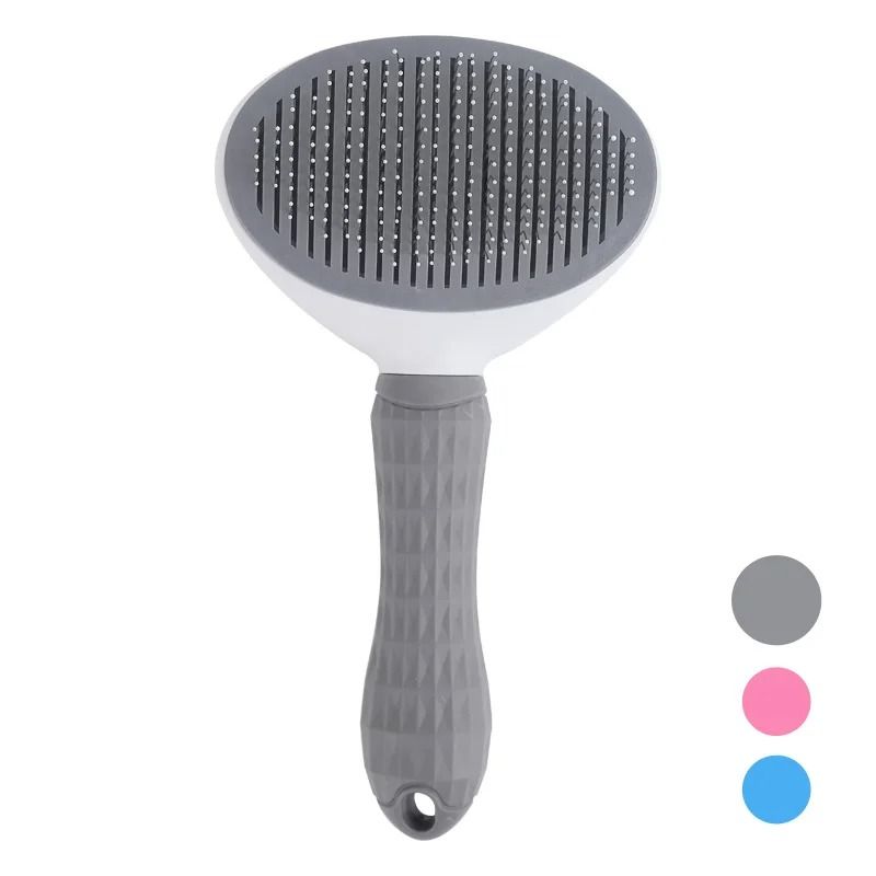 Self Cleaning Slicker Brush Cat Grooming Brush Pet Hair Remover Comb for Cats and Dogs