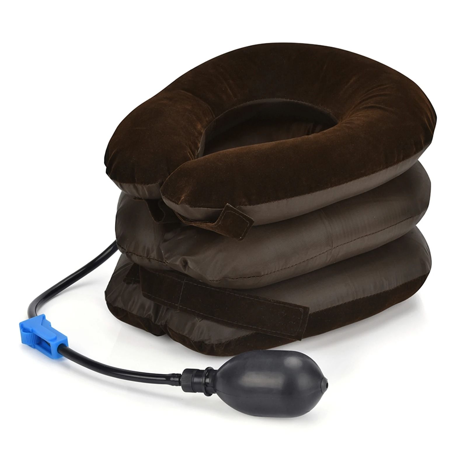 Inflatable Neck Collar Pillow Cervical Posture Corrector for Neck Pain Relief