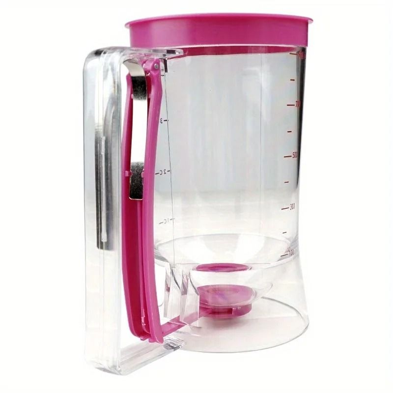900 ml Handheld Batter Dispenser Pancake Batter Funnel for Cupcakes and Baking