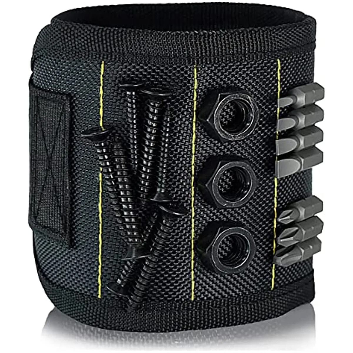 Magnetic Wristband Wrist Tool Holder Bracelet for Screws Nails and Drill Bits