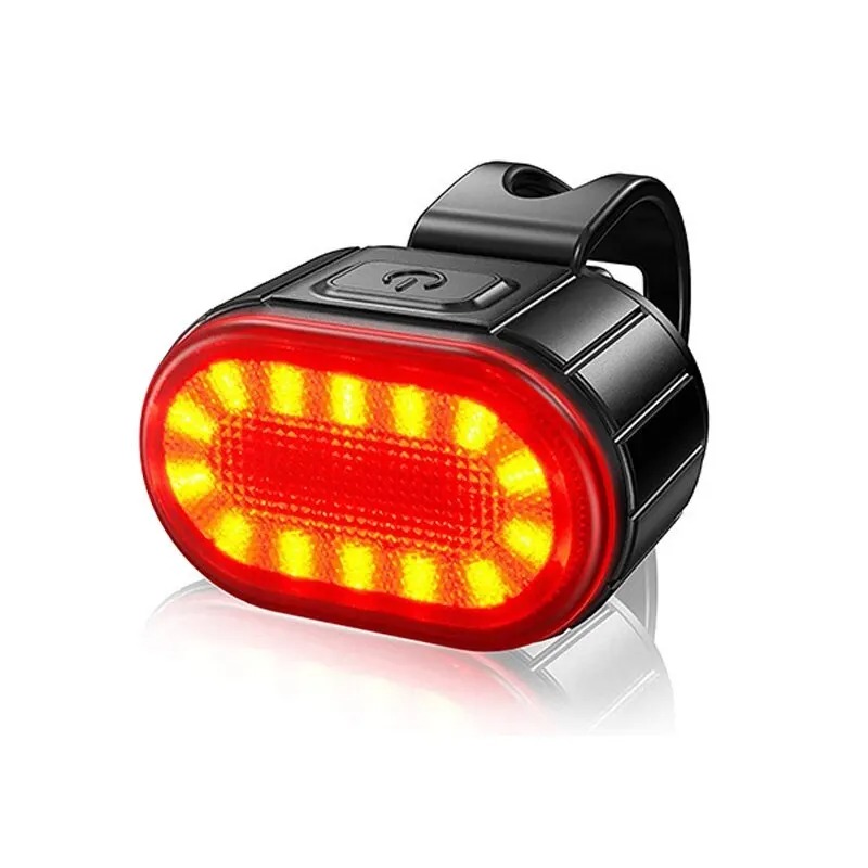 USB Rechargeable Bike Light Set LED Bicycle Headlight and Taillight Waterproof Safety Warning Lights